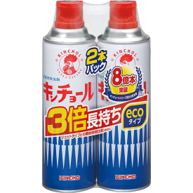 大日本除蟲菊 キンチョール　ハエ・蚊殺虫剤スプレー 450mL×2P （医薬部外品）