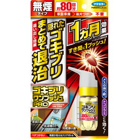 フマキラー ゴキブリワンプッシュプロ 80回分 20ml （医薬部外品）