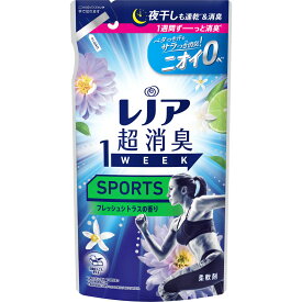P＆Gジャパン レノア超消臭1weekスポーツフレッシュシトラスの香り 詰替 380ml