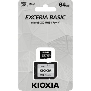 ���Ń����� KIOXIA microSD�J�[�h 64GB