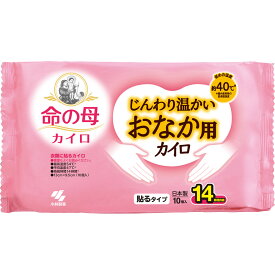 桐灰化学 命の母 カイロ じんわり温かいおなか用 10P