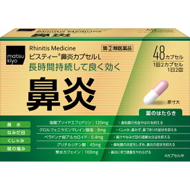 【第(2)類医薬品】matsukiyo ビスティー鼻炎カプセルL 48カプセル