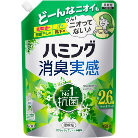 花王 ハミング消臭実感　リフレッシュグリーンの香り　つめかえ用 950ml
