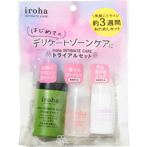 T iroha INTIMATE CARE TRIAL SET 120g