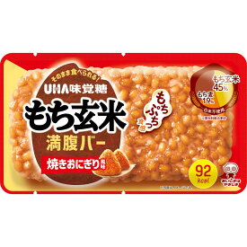 UHA味覚糖 もち玄米満腹バー焼きおにぎり風味 1本
