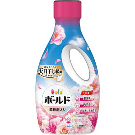 P＆Gジャパン ボールド 柔軟剤入り 洗濯洗剤 液体 華やかおひさまとプレミアムブロッサムの香り 本体 680g