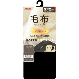 アツギ コンフォート　320D毛布みたいなタイツ　LLL　ブラック LLLブラック