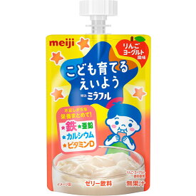 明治（旧明治乳業） ミラフル　ゼリー　りんごヨーグルト風味 100g
