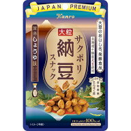 カンロ サクポリ納豆スナック旨みしょうゆ味 21g