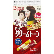 ホーユー ビゲン クリームトーン 5NA 深いナチュラリーブラウン 40g＋40g （医薬部外品）