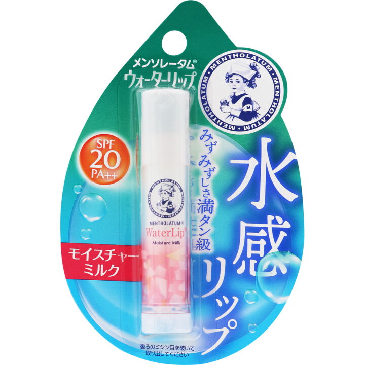 楽天市場】ロート製薬 メンソレータム ウォーターリップ（モイスチャー 