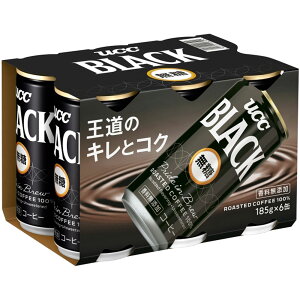 UCC㓇 BLACK 185g×6