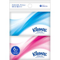 日本製紙クレシア クリネックス ティシュー ポケット 6コパック 10組
