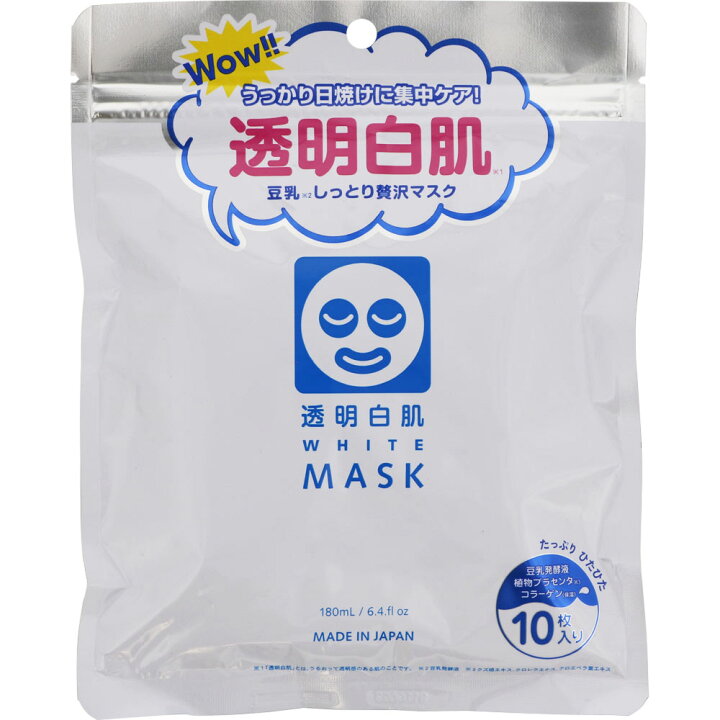 石澤研究所 透明白肌 ホワイトマスク N １０枚入 マツモトキヨシ