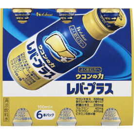 ハウスウェルネスフーズ ウコンの力レバープラス 100ml×6