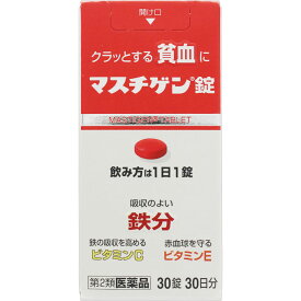 【第2類医薬品】日本臓器製薬 マスチゲン錠 30錠