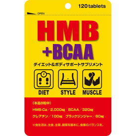 ミヤマ漢方製薬 HMB＋BCAA 120粒