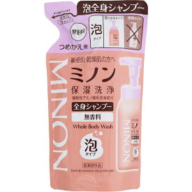 第一三共ヘルスケア ミノン全身シャンプー泡タイプ 詰替400mL （医薬部外品）