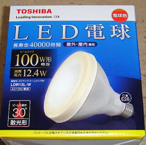 ŐVLEDd`LEDvr[v`100W`@12.4W 630lmsdFtledd e26LDR12L-W