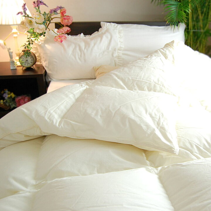 楽天市場】楽天1位☆最高級 羽毛布団 シングル【ロイヤルゴールド  