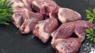 鴨のハツ　1kg　鴨　鳥ハツ　ハツ　ハツ串　ダック　 鶏ハツ　鴨肉　鸭肉　焼き鳥　bbq　(送料別)