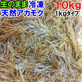 【15％クーポン有】アカモク 10kg/20kg（1kg入りタイプ）【生のまま冷凍小分け品】の完全無添加 ！あかもく ぎばさ ねばねば ネバネバ ギバサ「冷凍アカモク　　kg（1kgタイプ）」【120】