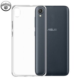 【保護フィルム付き】ZenFone live L1 ZA550KL ケース シリコン フィルム 付き TPU カバー クリア クリアケース ZenFone live L1 カバー ZenFonelive L1 ケース ZA550KL カバー スマホ ケース 耐衝撃 シンプル シリコンケース バンパー 軽量(約16g)