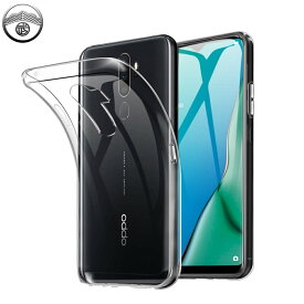 【保護フィルム付き】OPPO A5 2020 ケース シリコン フィルム 付き TPU カバー クリア クリアケース OPPO A5 2020 カバー OPPO A52020 ケース スマホケース 耐衝撃 シンプル シリコンケース バンパー 軽量(約16g)