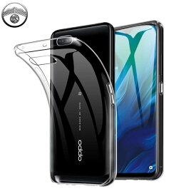 【保護フィルム付き】OPPO Reno A ケース シリコン フィルム 付き TPU カバー クリア クリアケース OPPO Reno A カバー OPPO RenoA ケース 楽天モバイル スマホケース 耐衝撃 シンプル シリコンケース バンパー 軽量(約16g)