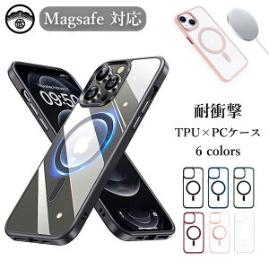 MagSafeΉbiPhone16E P[X ϏՌ tBt  Jی TPU+PC \tg Jo[ iphone13 14 Plus mini 14Pro iphone13v}bNX P[X ACtH16E ACz13proMax Jo[ X}zP[X X