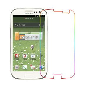 2���Z�b�g�bGalaxy S III S3 SC-06D �t�B���� �u���[���C�g�J�b�g SC06D �t�B���� �M�����N�V�[S3 �t���ی�t�B���� �ی�V�[�g ��ʕی�V�[�g �ڂɗD���� ����0.1mm ���d�x ���� �\��t���ȒP JSOI��