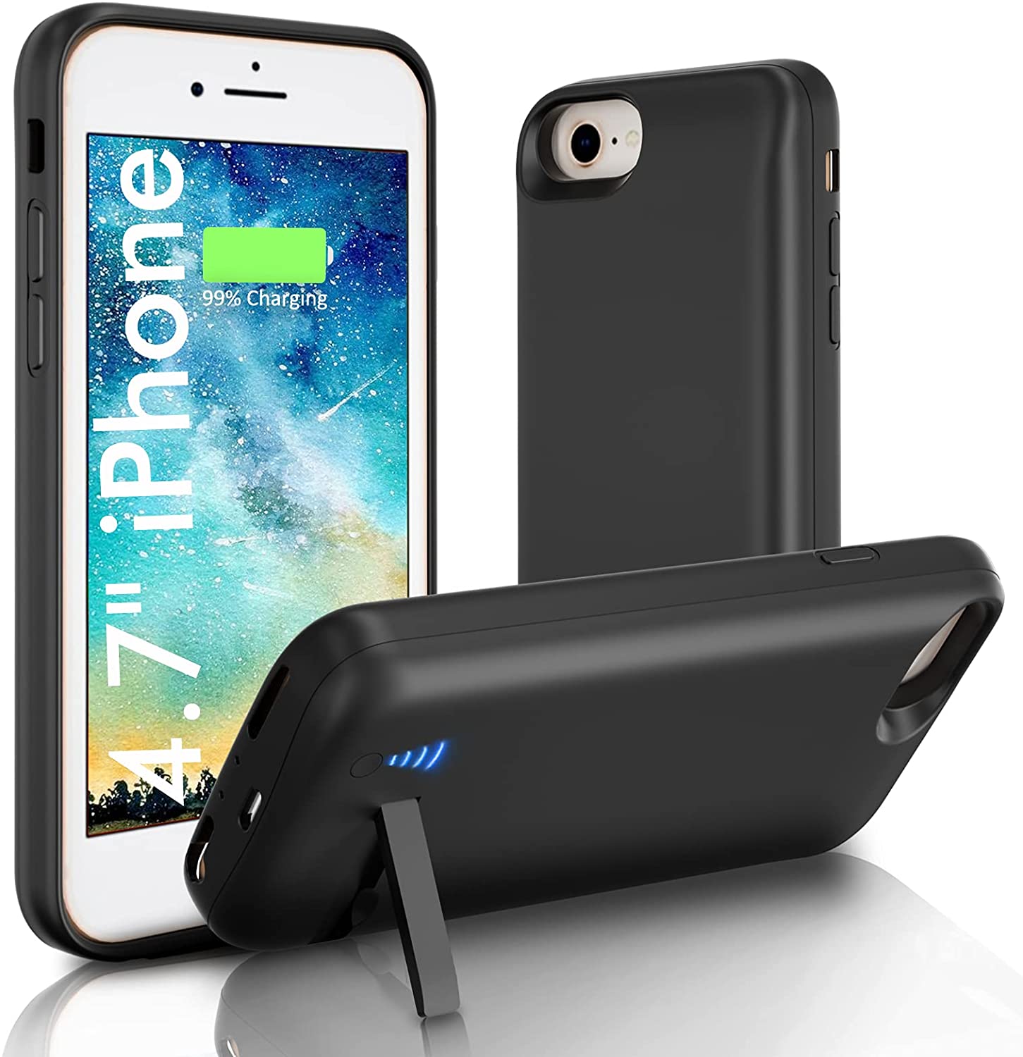 楽天市場】iPhone SE（第2世代）バッテリー内蔵 iphoneケース スタンド 