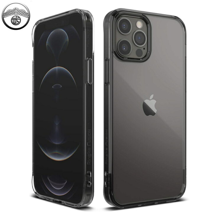 楽天市場】iphone 12 ケース 耐衝撃 TPU カバー ブラック ストラップ 