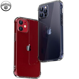 iphone 12 pro Max ケース TPU カバー クリア ストラップ ホール アイホン12proMAX カバー アイフォン12proMAX スマホケース 米軍MIL規格 耐衝撃 スリム TPU バンパー 超薄型 超軽量(約30g) 落下防止 スリップ防止 ワイヤレス充電 黒 半透明