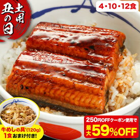 S【★最大59％OFF！今だけ120g牛めし1食おまけ★】カット鰻12食(80g/1食あたり) 通常価格13,440円→クーポン利用で5,470円 送料無料 うなぎ蒲焼き 選択制 うなぎ 松屋 公式 セット 土用丑の日 ウナギ 鰻のかば焼き かば焼き 鰻 丑の日 お中元 土用 2026 非常食 セール 半額