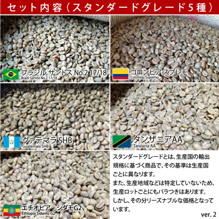 楽天市場】【送料無料(一部地域を除く）】コーヒー 生豆 珈琲 豆 未焙 