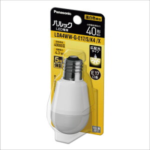 パナソニック LDA4WWGE17SK4X LED電球 温白色