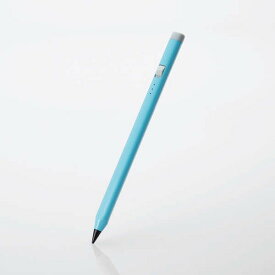 エレコム P-TPACAPEN02BU 充電式アクティブタッチペン（3角 iPad専用 青） ブルー PTPACAPEN02BU