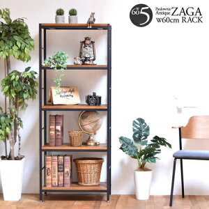 B.B�t�@�j�V���O ZR-600-5D-BR ZAGA 5�i�p�C�v���b�N ��60�y�u���E���z W600×D350×H1520mm �u���E�� ZR6005DBR