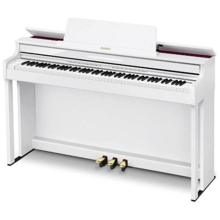 楽天市場】カシオ AP-550WE 電子ピアノ CELVIANO（セルビアーノ） SLIM 