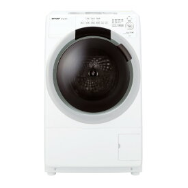 【無料長期保証】シャープ ES-S7J ドラム式洗濯乾燥機 (洗濯7.0kg・乾燥3.5kg・左開き) クリスタルホワイト ESS7J