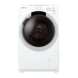 【無料長期保証】シャープ ES-S7J ドラム式洗濯乾燥機 (洗濯7.0kg・乾燥3.5kg・右開き) クリスタルホワイト ESS7J
