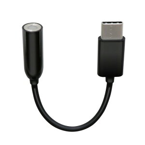 �G���R�� EHP-C35BK �ϊ��P�[�u�� Type-C to 4�ɃC���z���[�q �}�C�N�Ή� �ׂ��_�炩���P�[�u�� �u���b�N