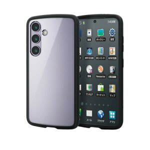 �G���R�� PM-G241TSLFCBK Galaxy S24 TOUGH SLIM LITE �t���[���J���[ �X�g���b�v�z�[���V�[�g�t �u���b�N