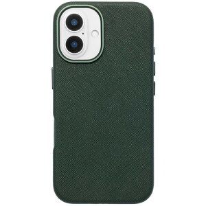���j�P�[�X Mag Plain Case for iPhone 16 Plus (green) UNI-CSIP24L-2MPGN