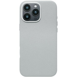 ���j�P�[�X Mag Plain Case for iPhone 16 Pro Max (gray) UNI-CSIP24LP-2MPGY