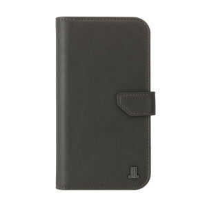 yGg[œT|Cg+9{! X}CLy[zLANVIN COLLECTION LCDLGRYFLIP2461 Folio Case Double Lined with MagSafe for iPhone16 Gray