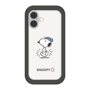 グルマンディーズ SNGG-87A ピーナッツ iPhone 16 2LENS model対応プランプフレームケース スヌーピー