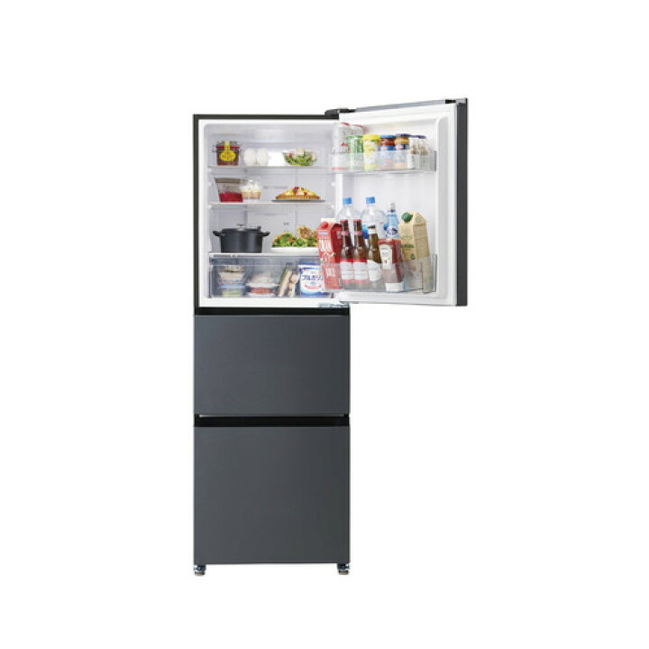 楽天市場】Haier JR-CV29C-H 冷蔵庫 3ドア 右開き 286L マットグレー 