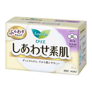 花王 ロリエ しあわせ素肌 特に多い昼用羽つき 17個